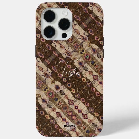 絞り染めデザイン携帯電話ケース Case-Mate iPhoneケース (裏面)