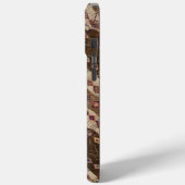 絞り染めデザイン携帯電話ケース Case-Mate iPhoneケース (裏面 / 左)