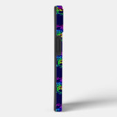 絞り染めトバルタートルモアリサンブルー Case-Mate iPhoneケース (裏面 / 右)