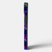 絞り染めトバルタートルモアリサンブルー Case-Mate iPhoneケース (裏面 / 左)
