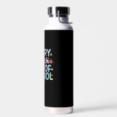 絞り染めハッピースクール先生 ウォーターボトル (左面)