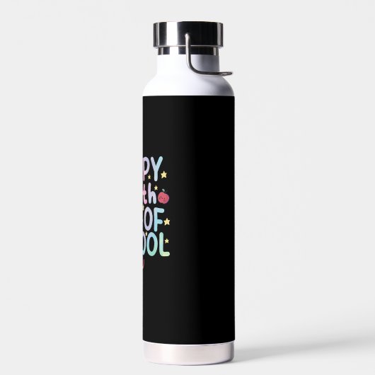 絞り染めハッピースクール先生 ウォーターボトル (左面)