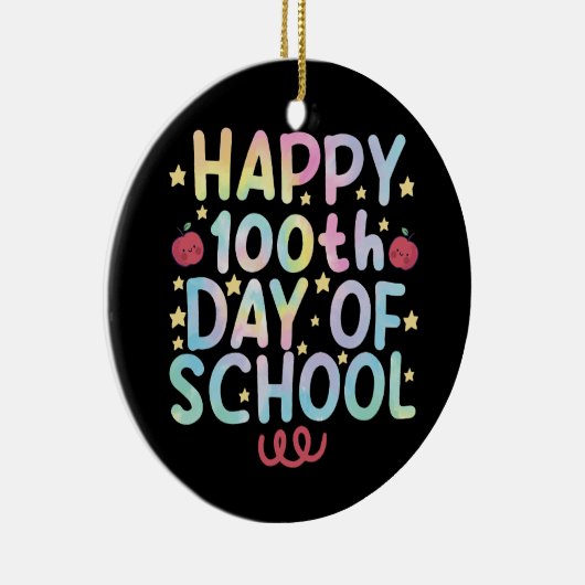 絞り染めハッピースクール先生 セラミックオーナメント (右)