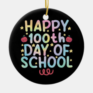 絞り染めハッピースクール先生 セラミックオーナメント