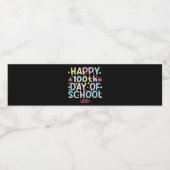 絞り染めハッピースクール先生 ペットボトルラベル (シングルラベル)