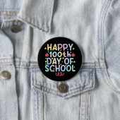 絞り染めハッピースクール先生 缶バッジ (インサイチュ)