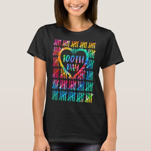 絞り染めハッピースクール先生 Tシャツ (正面)