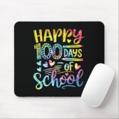 絞り染めハッピー100日の学校100th Day Of Scho マウスパッド (マウス)