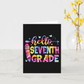 絞り染めハローセブグレード先生学生バックT カード (黄色い花)