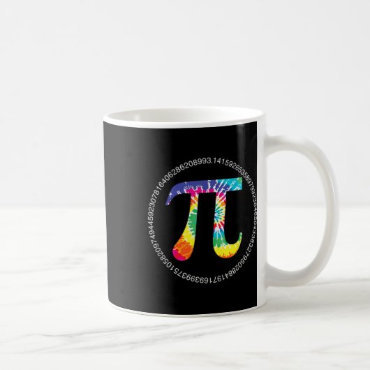 絞り染めパイデイTシャツ物理演算先生エンジン コーヒーマグカップ (右)