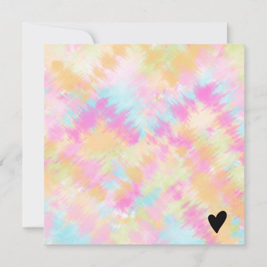 絞り染めパステルbohoスクエアギフト券のロゴ (裏面)