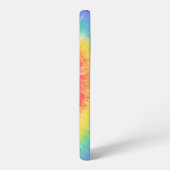 絞り染めパターンサムスンギャラクシーケース SAMSUNG GALAXYケース (左側面)