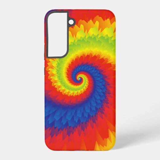 絞り染めパターンサムスンギャラクシーケース SAMSUNG GALAXYケース (裏面)