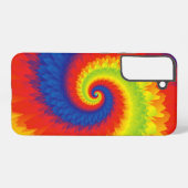 絞り染めパターンサムスンギャラクシーケース SAMSUNG GALAXYケース (裏面横)