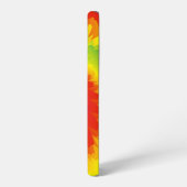 絞り染めパターンサムスンギャラクシーケース SAMSUNG GALAXYケース (左側面)