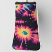 絞り染めパターン ゴルフヘッドカバー (回転90)