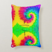 絞り染めパーソナライズされた装飾用クッションHAMbyWG アクセントクッション (正面(垂直))