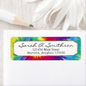 絞り染めパーソナライズ ラベル (インサイチュ)