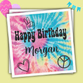 絞り染めパーティーペーパーナプキン スタンダードカクテルナプキン