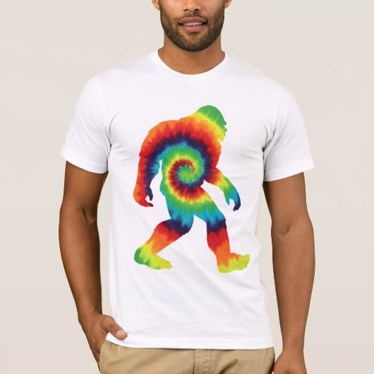 絞り染めビッグフットTシャツ Tシャツ (正面)