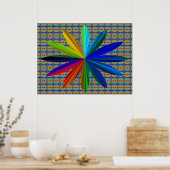 絞り染めポスター ポスター (キッチン)