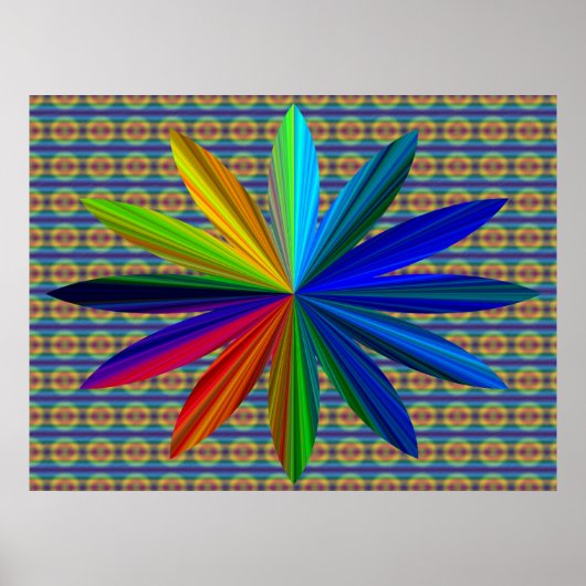 絞り染めポスター ポスター (正面)