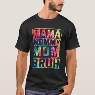 絞り染めママからママにママからブルームMに Tシャツ