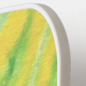 絞り染めモノグラムのイニシャル名 ピックルボールラケット (左詳細)