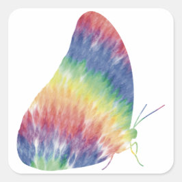 絞り染めモルホステッカー スクエアシール