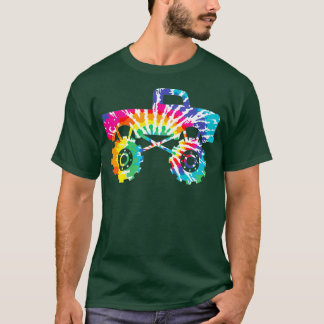 絞り染めモンスタートラックエクストリームマディング Tシャツ