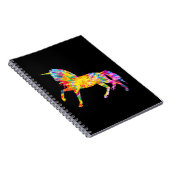 絞り染めユニコーン ノートブック (右側)