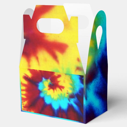 絞り染めルックお気に入りギフトボックス フェイバーボックス (オープン)