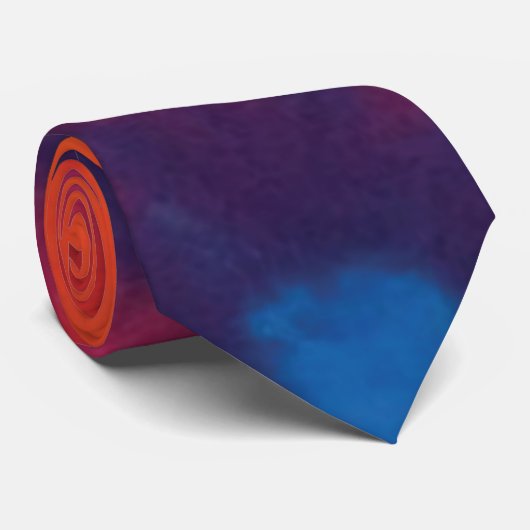 絞り染めレインボーカラーズ ネクタイ (ロール)