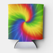 絞り染めレインボーパターン 缶クーラー (正面)