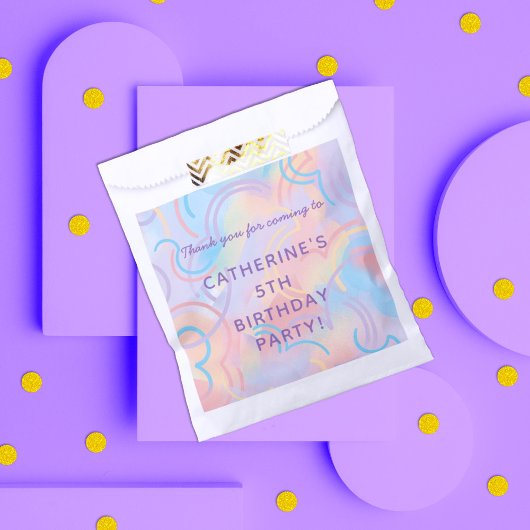 絞り染めレインボー フェイバーバッグ