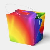 絞り染めレインボー フェイバーボックス (裏面サイド)