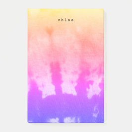 絞り染めレインボー ポストイット