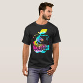絞り染めレックス新学期5thグラードを粉砕する準備ができて tシャツ (正面フル)