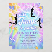 絞り染めレトロジャンプ遊及び誕生日招待状 招待状 (正面/裏面)