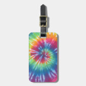 絞り染めワン ラゲッジタグ (正面縦)