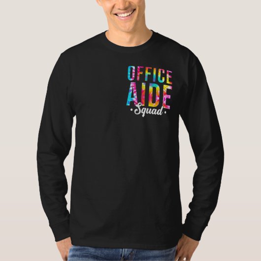 絞り染め事務局補助班ポケットオフィスチーム管理者 Tシャツ (正面)