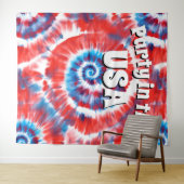 絞り染め写真の背景 タペストリー (インサイチュ(横))