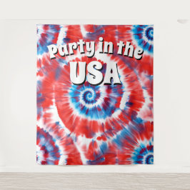 絞り染め写真の背景 タペストリー