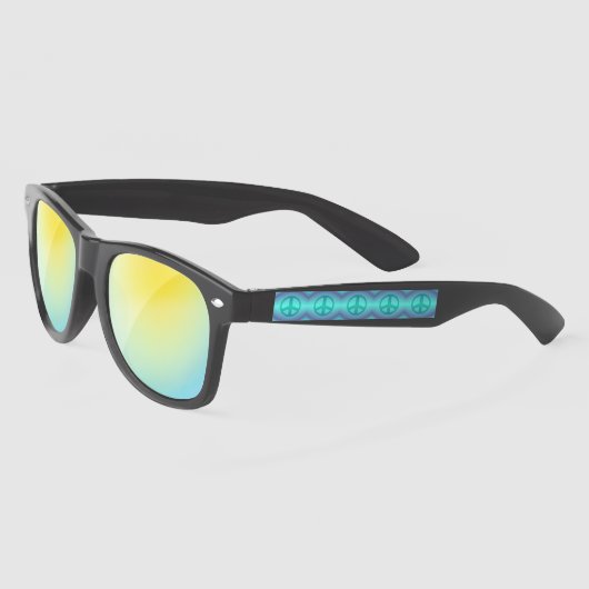 絞り染め効果平和標識 サングラス (左)