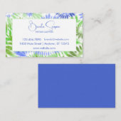 絞り染め名刺 名刺 (正面/裏面)