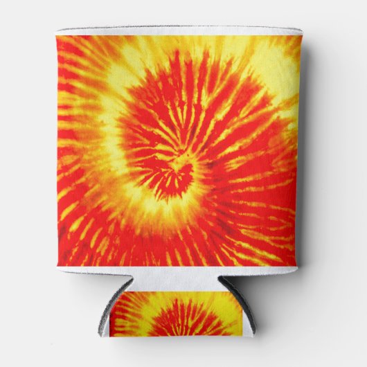 絞り染め型 缶クーラー (正面)