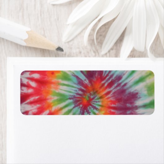 絞り染め平和の標識 ラベル (インサイチュ)