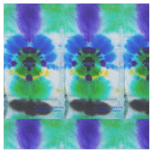 絞り染め強力なジン生地 ファブリック (クローズアップ)