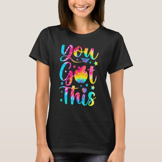 絞り染め得先生の学生テスト Tシャツ (正面)