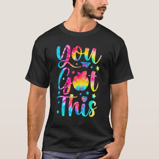 絞り染め得先生の学生テスト Tシャツ (正面)